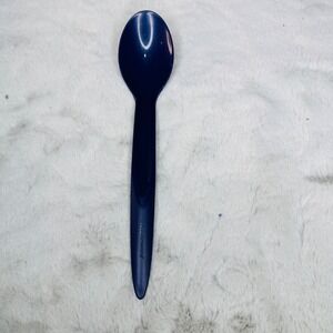 Tupperware Navy Blue Plastic Spoon 4960A-1